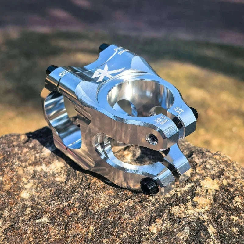 Mountain Bike Power Stem 35mm for 31.8mm Handlebars-XD33Silver