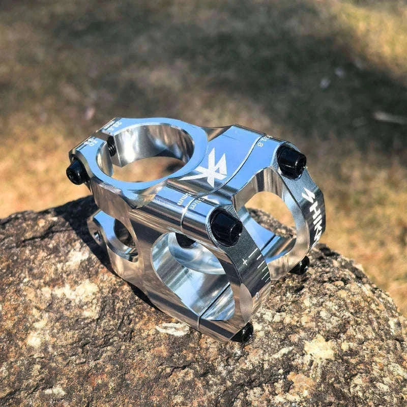 Mountain Bike Power Stem 35mm for 31.8mm Handlebars-XD33Silver