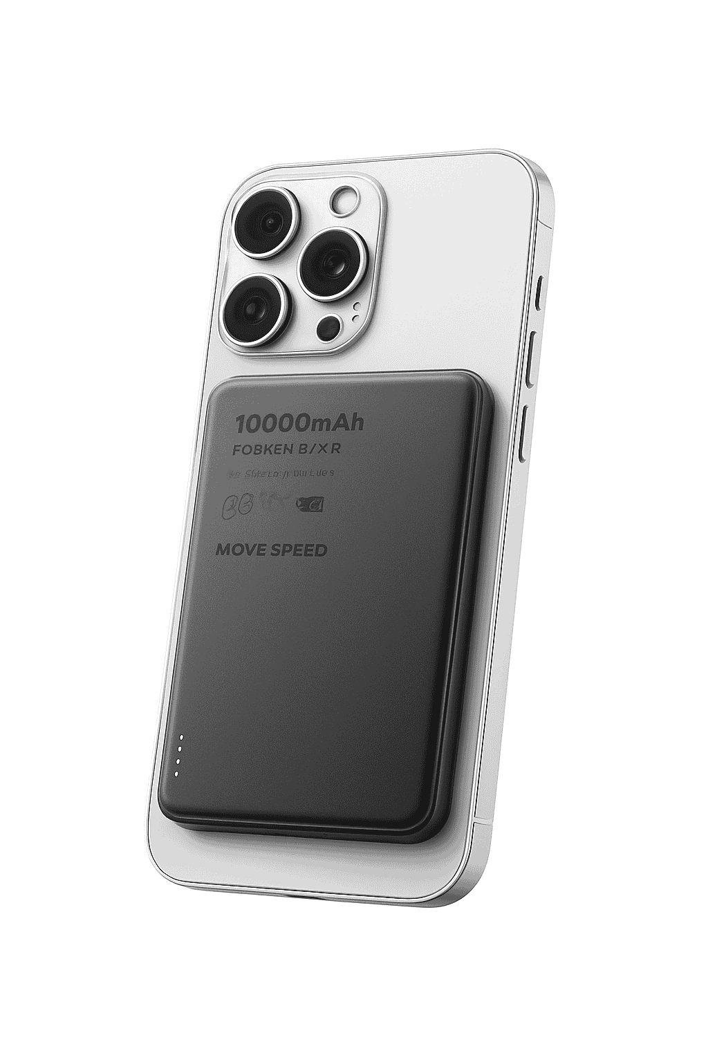 MOVESPEED S10 Magnetic 10000mAh Power Bank for Fast Charging-Gray / 10000mAh / spain