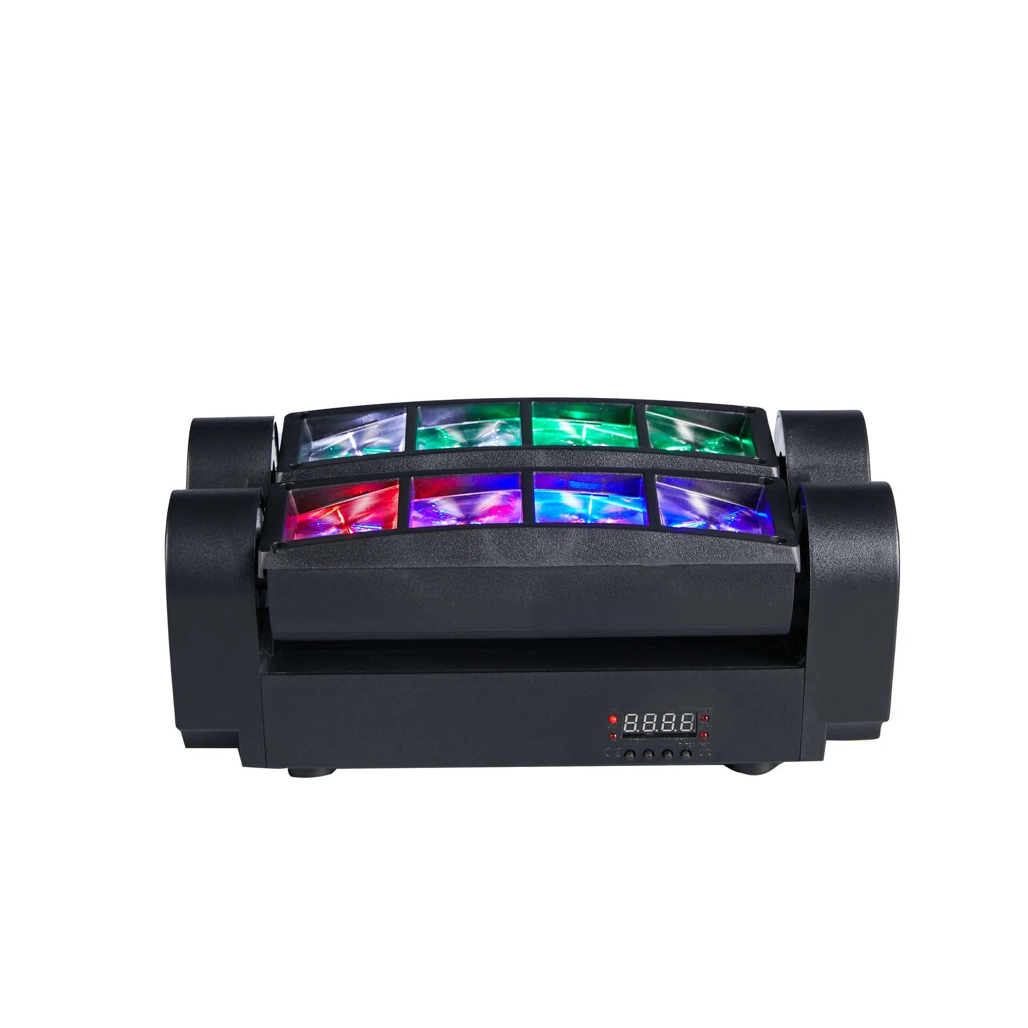 Moving Head DJ Lights LED Spider 80W RGBW Stage Effect Light-black / spain / EU Plug