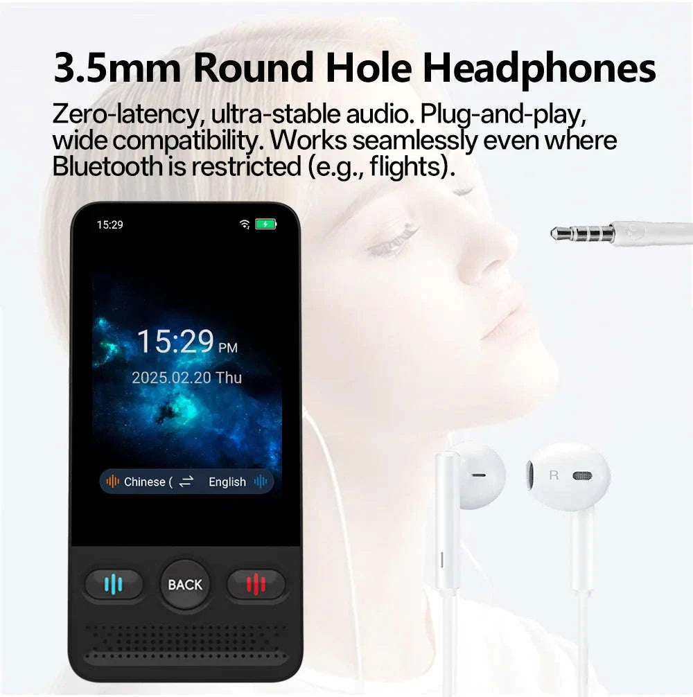 MSAI T13 AI Translator with 160-Language Support-T13