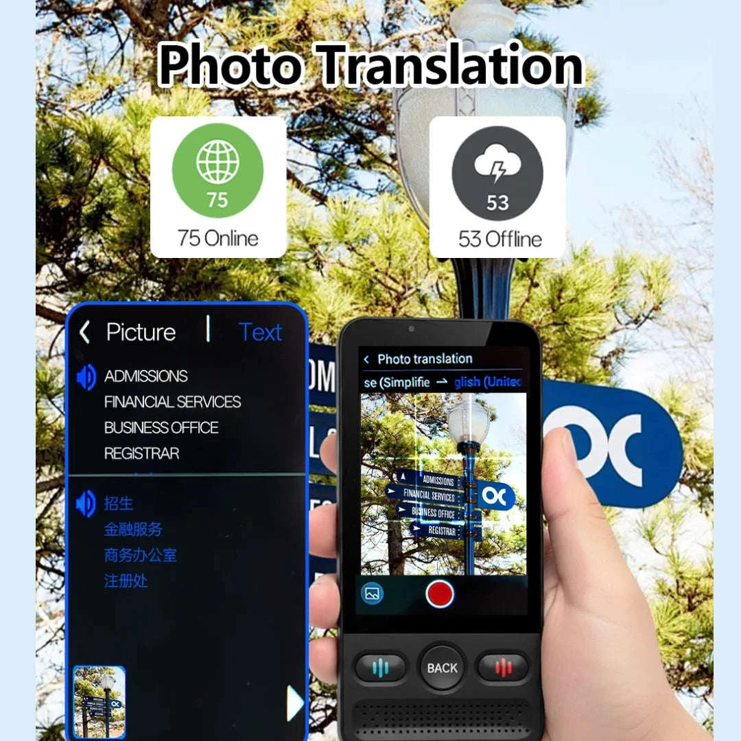 MSAI T13 AI Translator with 160-Language Support-T13
