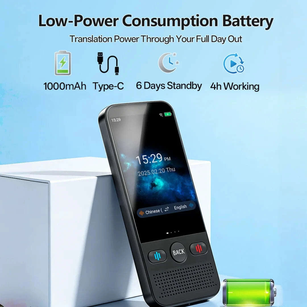 MSAI T13 AI Translator with 160-Language Support-T13
