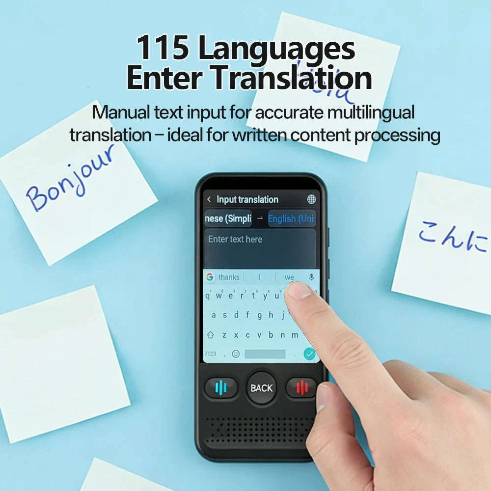 MSAI T13 AI Translator with 160-Language Support-T13