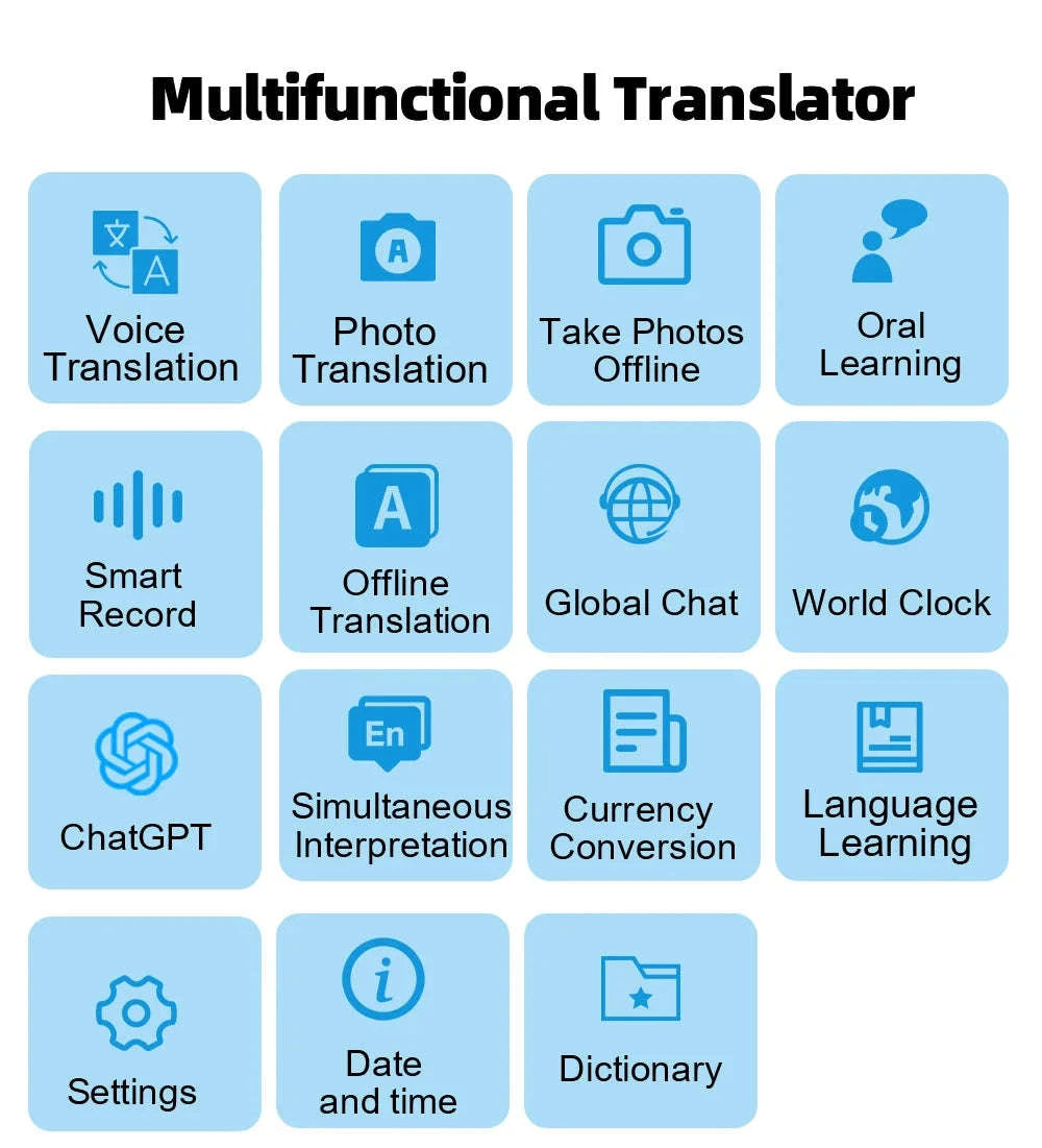 MSAI T13 AI Translator with 160-Language Support-T13