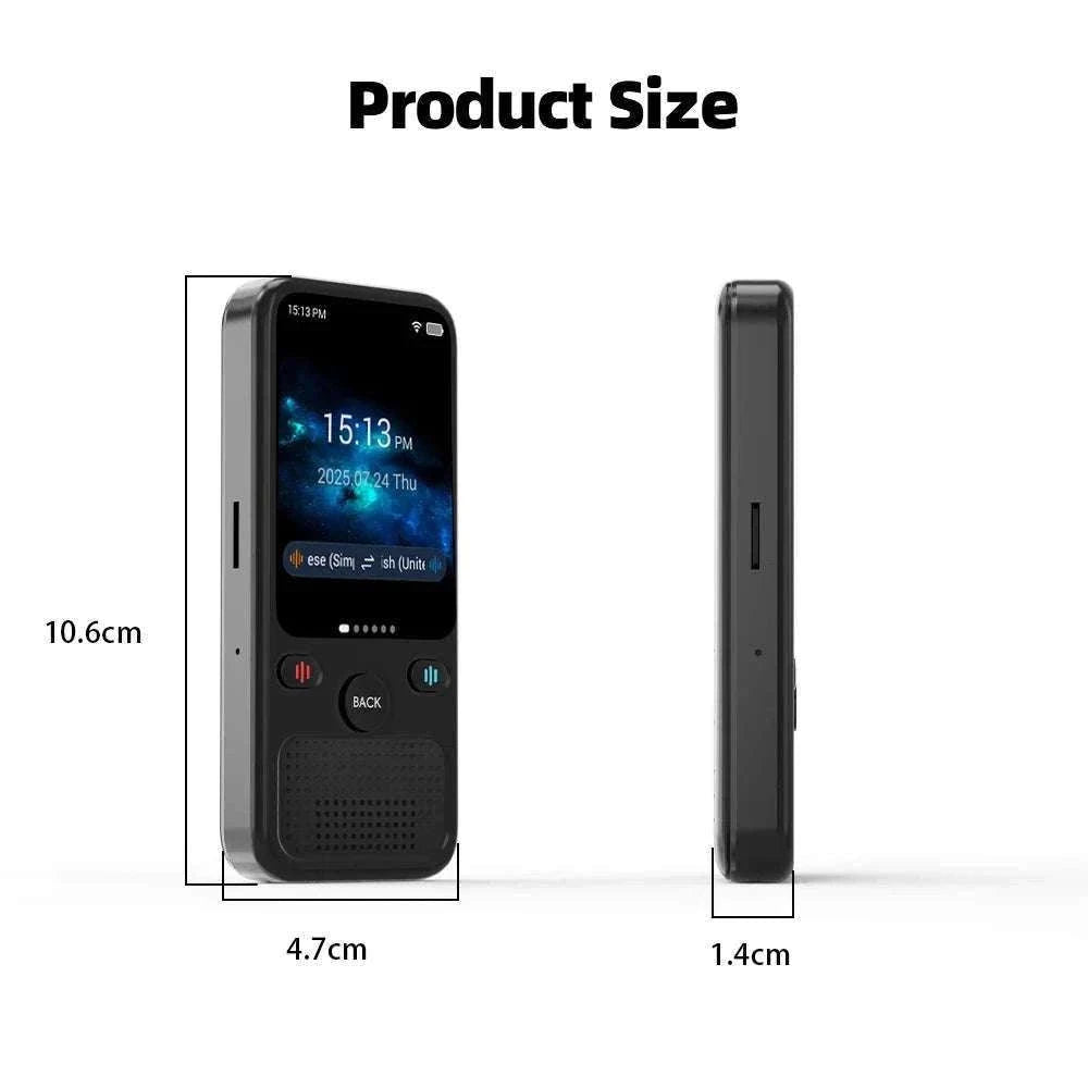 MSAI T20 160-Language Translator with Camera and Voice-T20