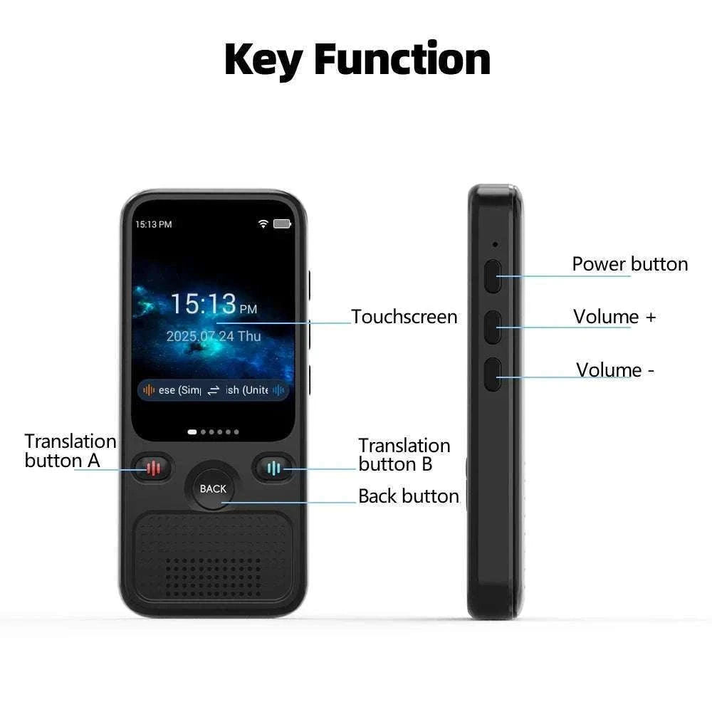MSAI T20 160-Language Translator with Camera and Voice-T20