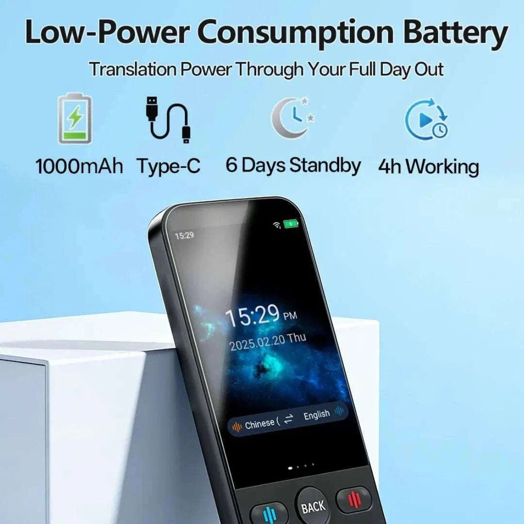 MSAI T20 160-Language Translator with Camera and Voice-T20