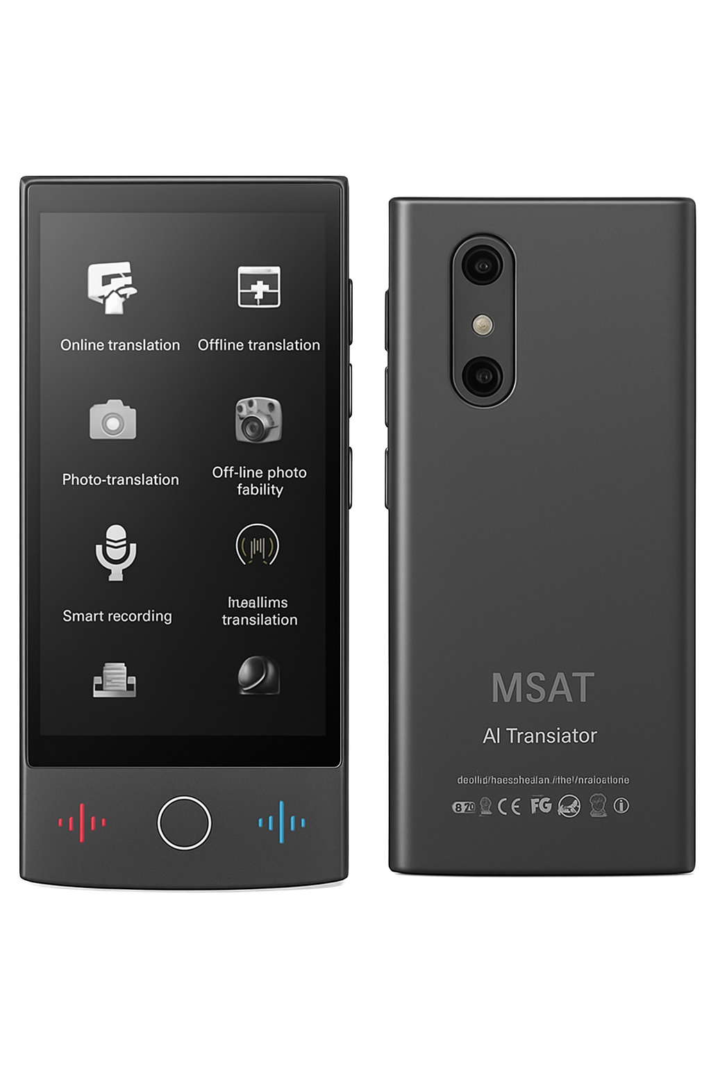 MSAI T26 Voice Translator for Travel and Cross-Language Chat