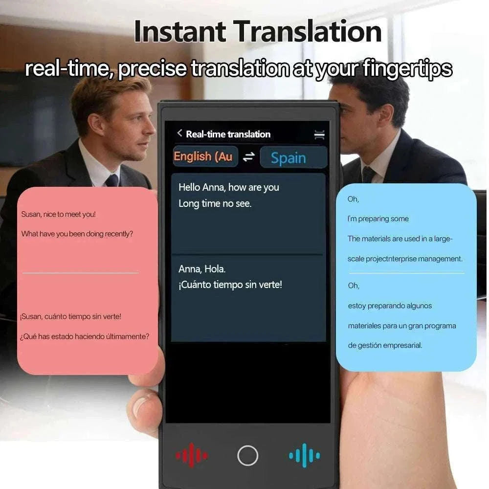 MSAI T26 Voice Translator for Travel and Cross-Language Chat-T26
