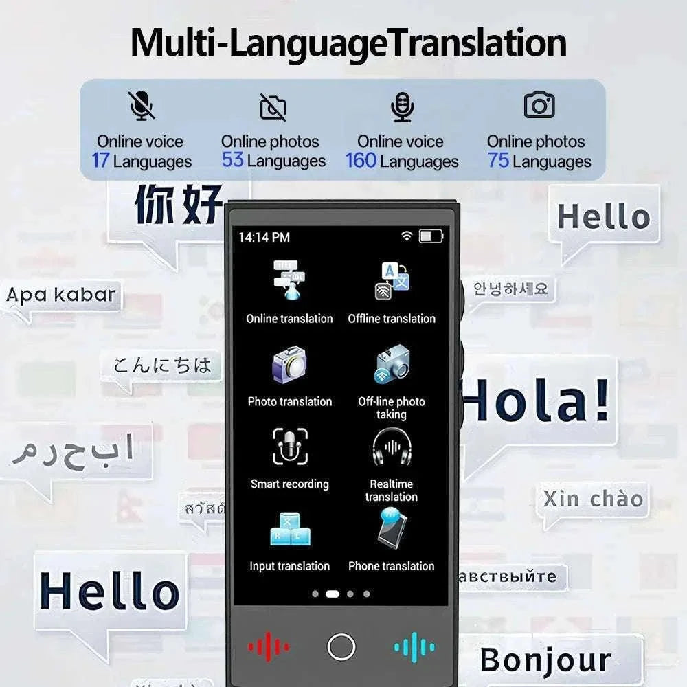 MSAI T26 Voice Translator for Travel and Cross-Language Chat-T26