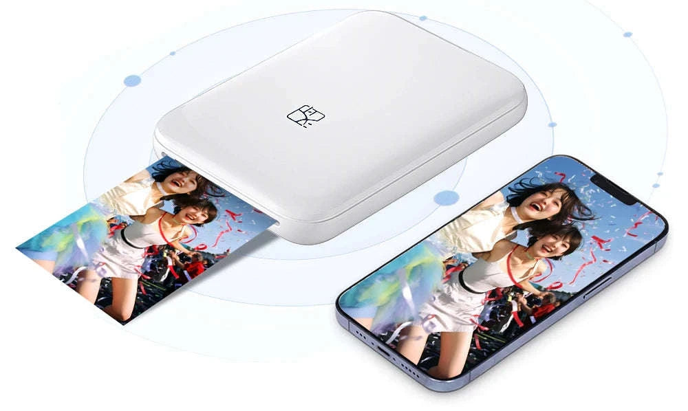 MT53 Pocket Photo Printer – Wireless Thermal Printer-Printer add 5pcs / Other