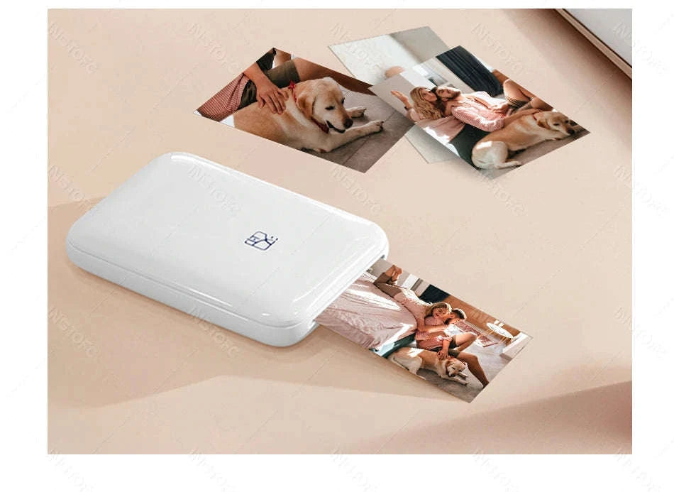 MT53 Pocket Photo Printer – Wireless Thermal Printer-Printer add 5pcs / Other