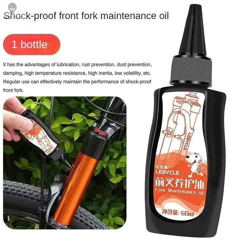 MTB Fork Shock Absorber Silicone Oil for Smooth Suspension-60ml