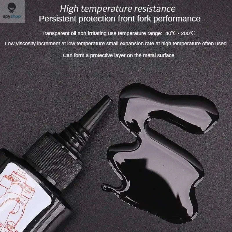 MTB Fork Shock Absorber Silicone Oil for Smooth Suspension-60ml