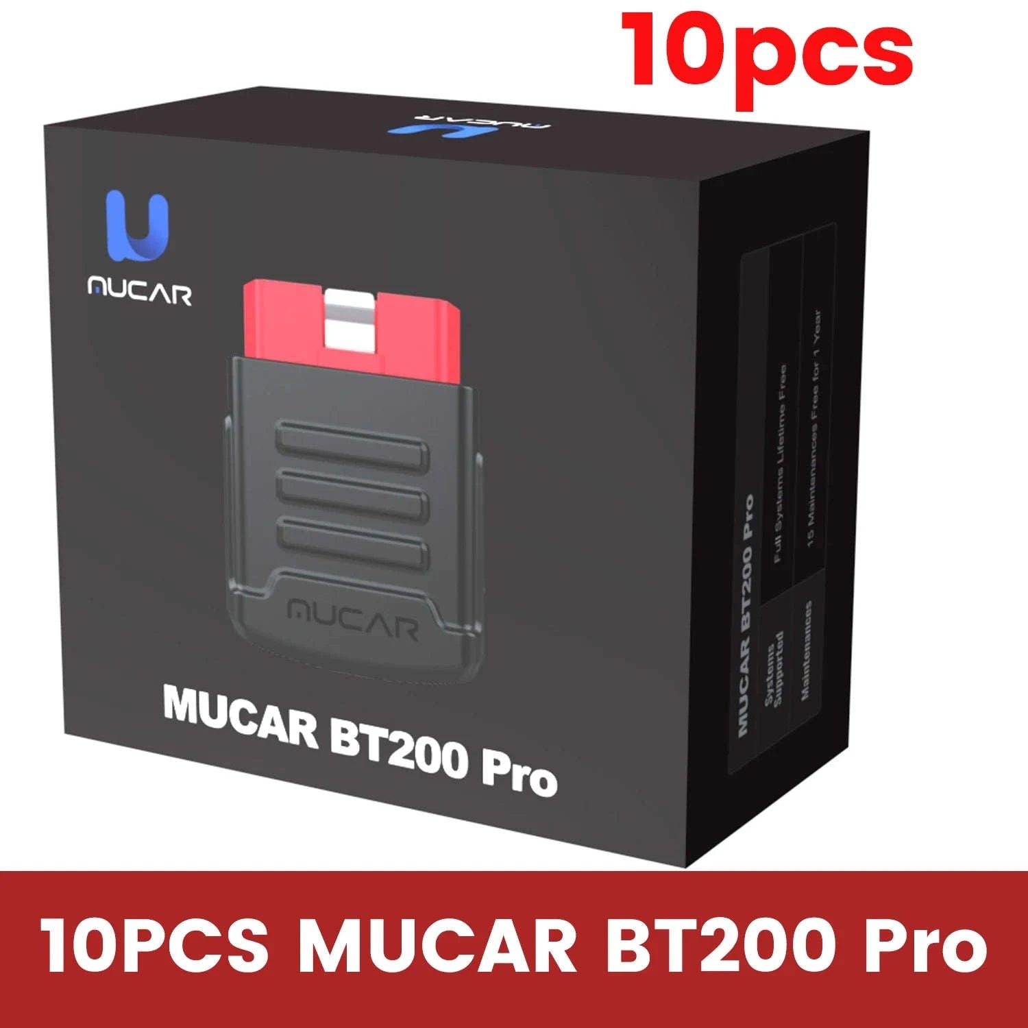 MUCAR BT200/BT200 Pro OBD2 Diagnostic Scanner for All Cars-BT200 Pro / Russian Federation