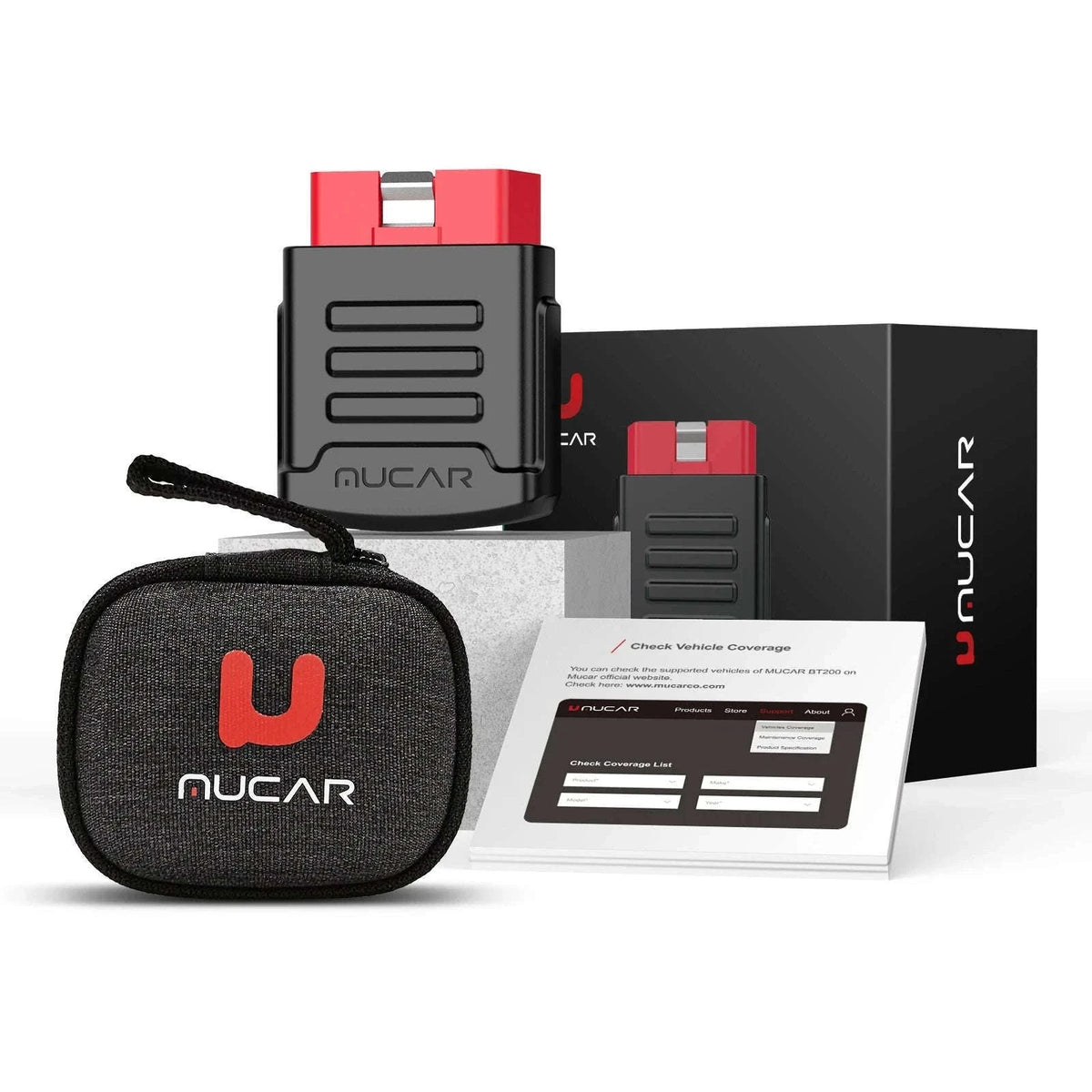 MUCAR BT200/BT200 Pro OBD2 Diagnostic Scanner for All Cars-BT200 Pro / Russian Federation