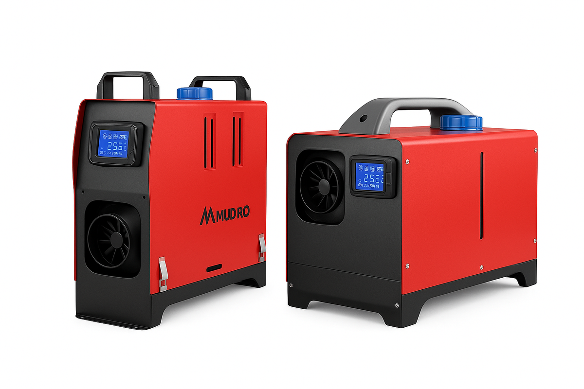 Calentador de aire diésel 8KW 12V/24V/240V con adaptador, panel LCD, aplicación y control remoto