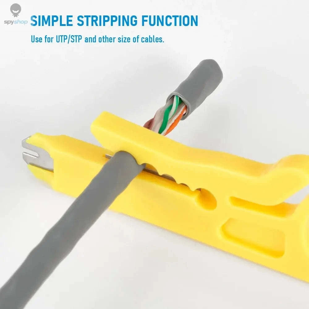 Multi-Function Wire Stripping Tool-Yellow