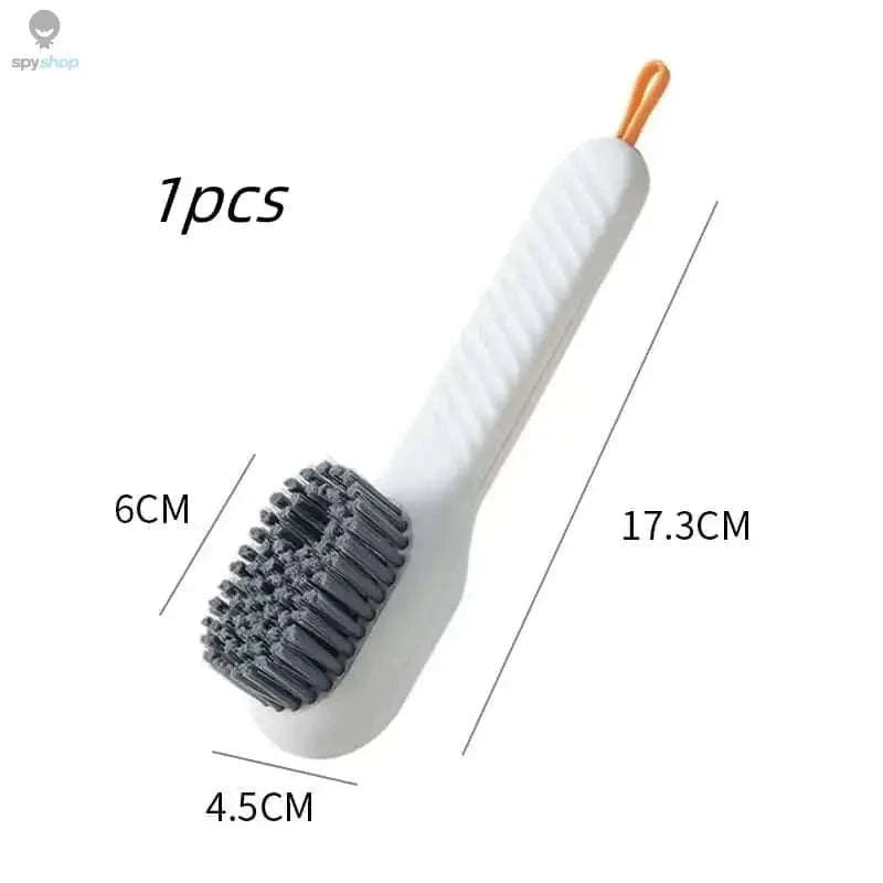 Multi Functional Shoe Brush-White