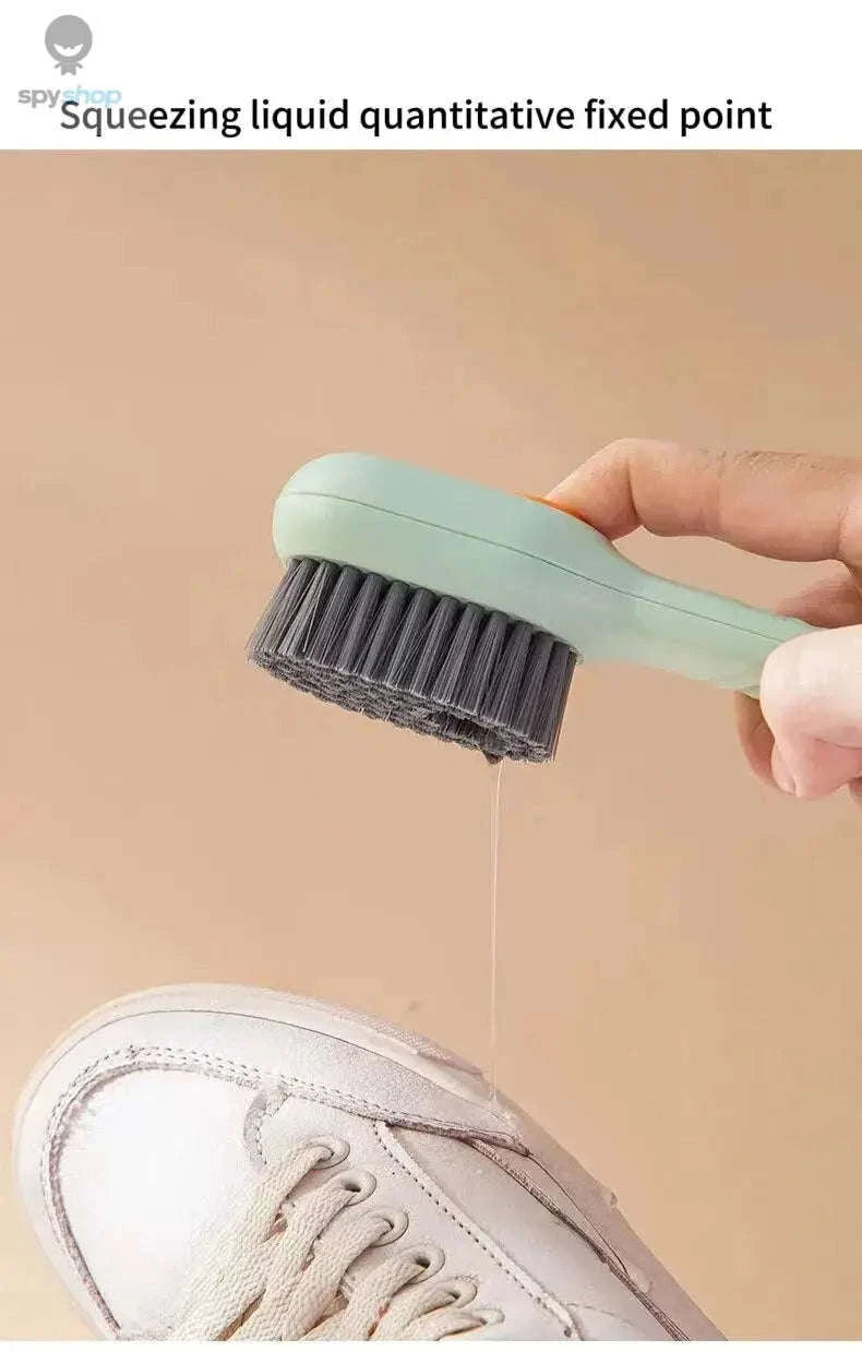 Multi Functional Shoe Brush-White