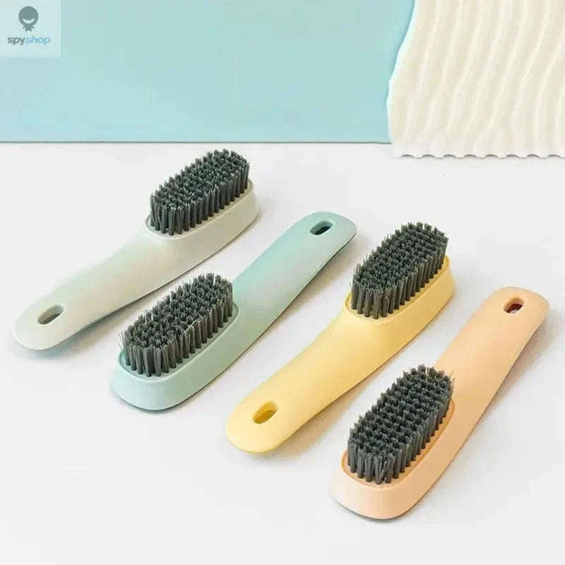 Multi-Functional Shoe Cleaning Brush for Shoes and Fabrics-Red-4pcs