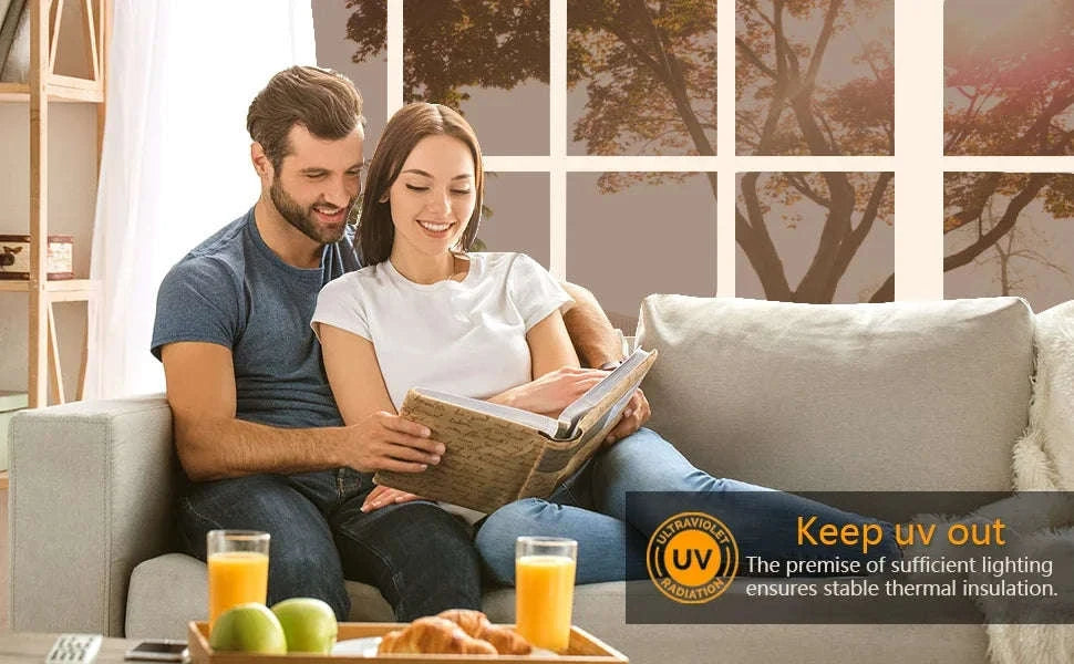 Multi-Size One Way Mirror Window Film for Privacy-Silver-silver / 90x500 cm