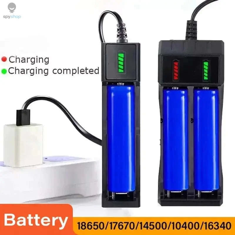 Multi‑Slot USB 18650 Battery Charger-4 slots