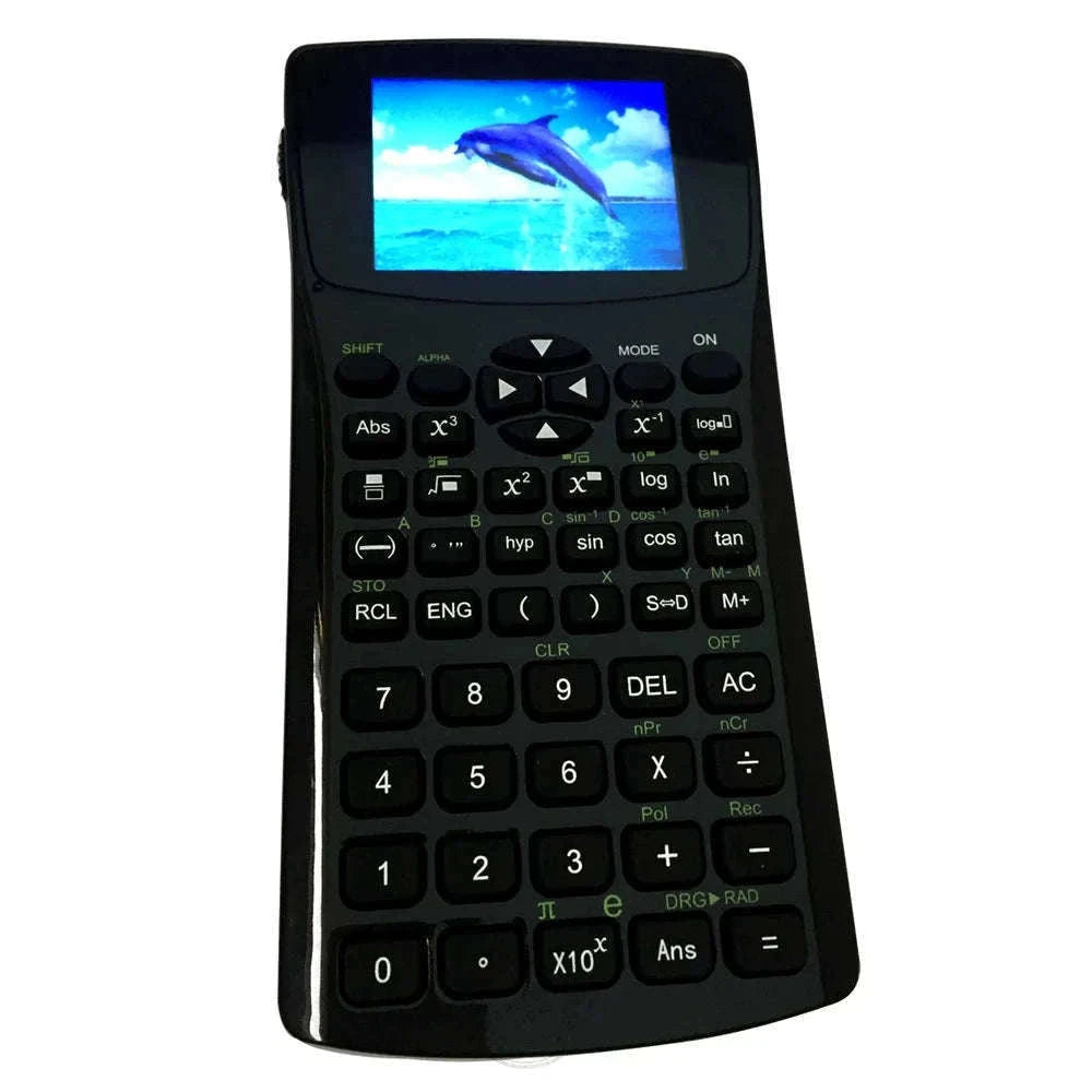 Multifunction Calculator with E‑Book Reader, Video & Music Player-black / 4GB