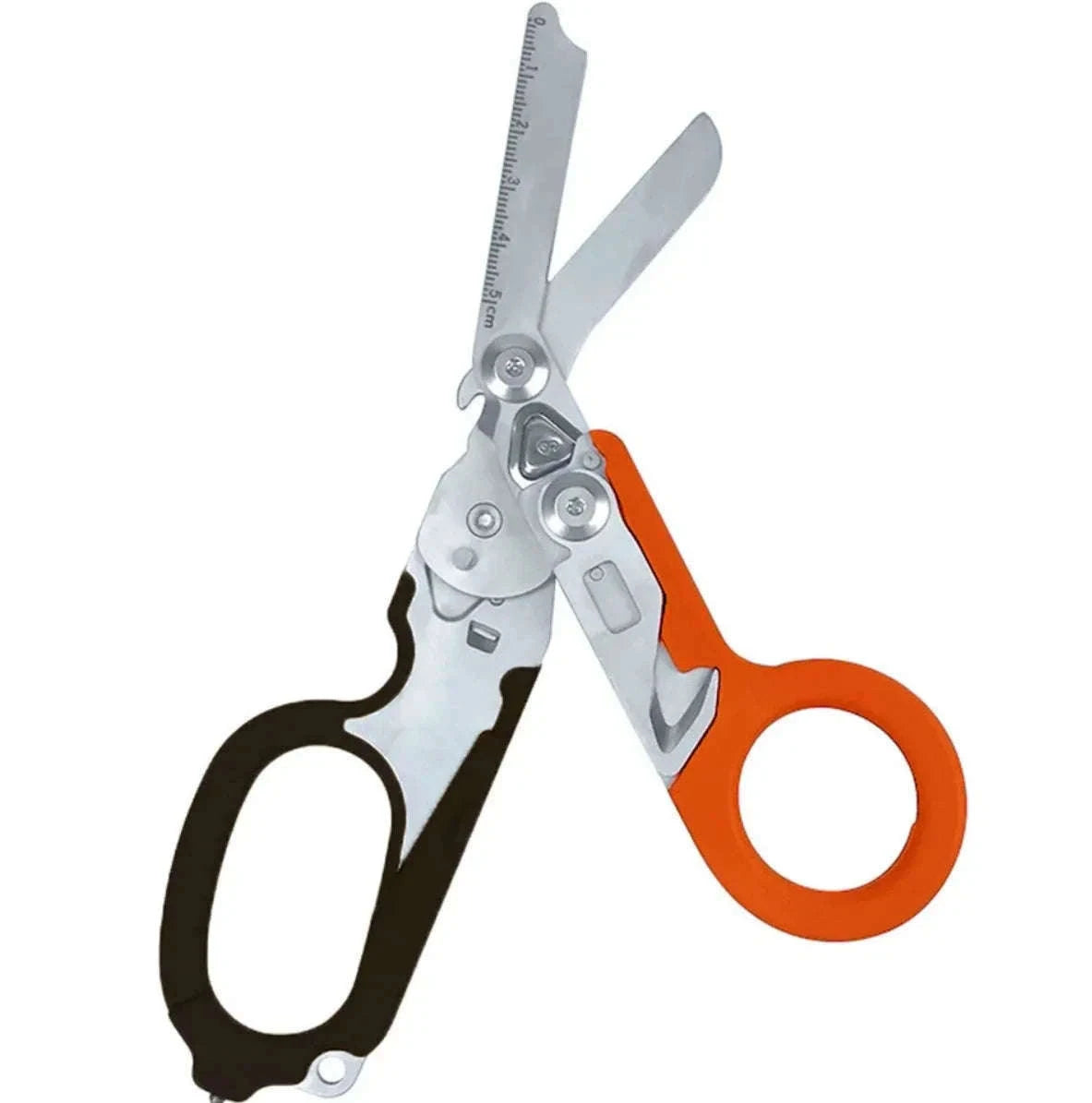 Multifunction Folding Stainless Steel Scissors-balck