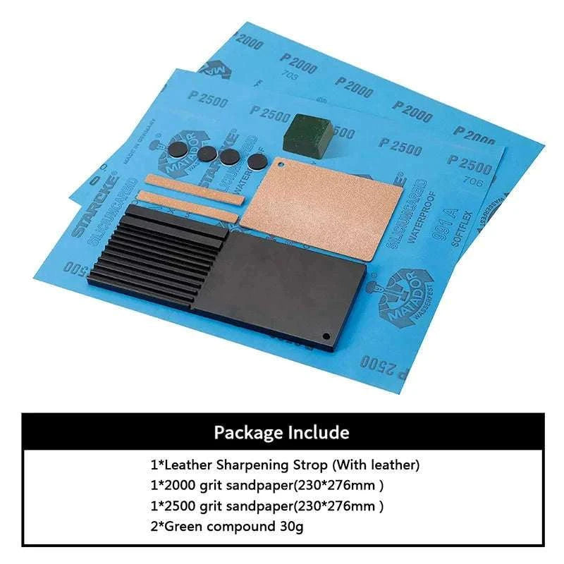 Multifunction Leather Sharpening Strop for Knife & Edge Beveler-Sharpening Strop / United States
