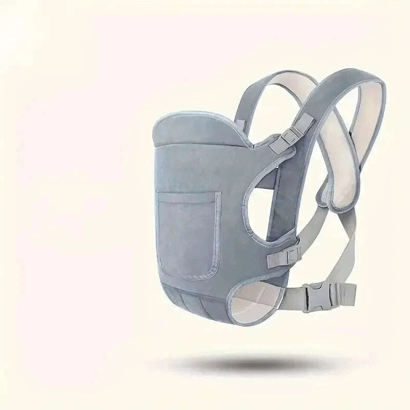 Multifunctional Baby Carrier Sling with 4 Carrying Methods-Black