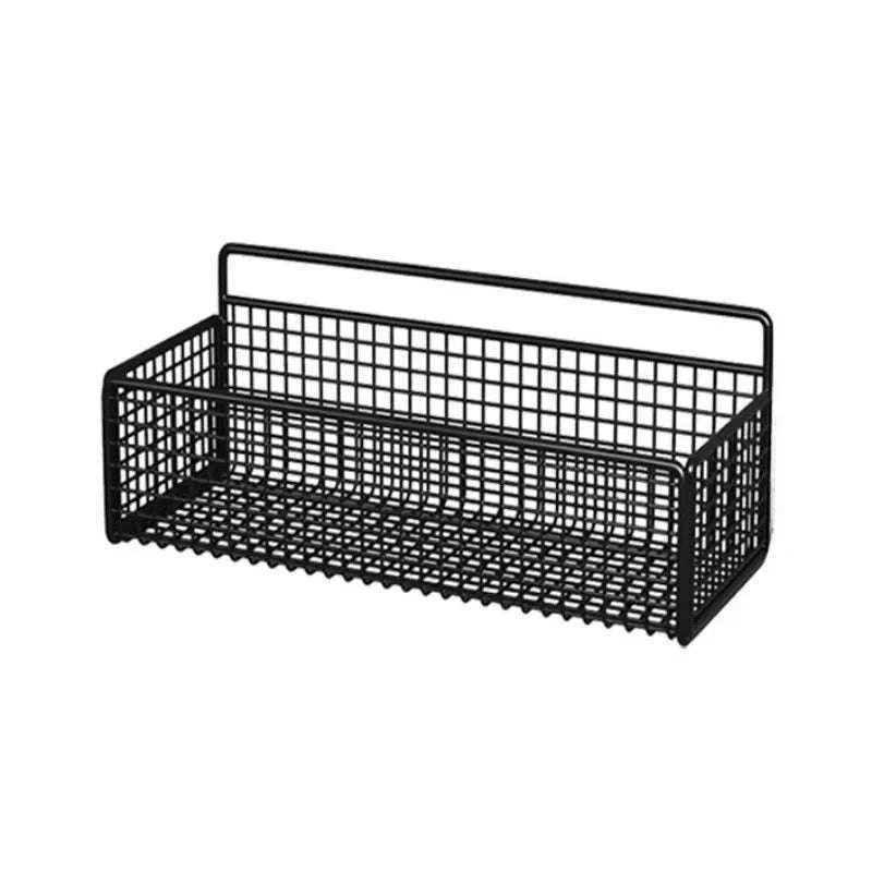 Multifunctional Bathroom Organizer for Corner Storage-Black-S-1PC
