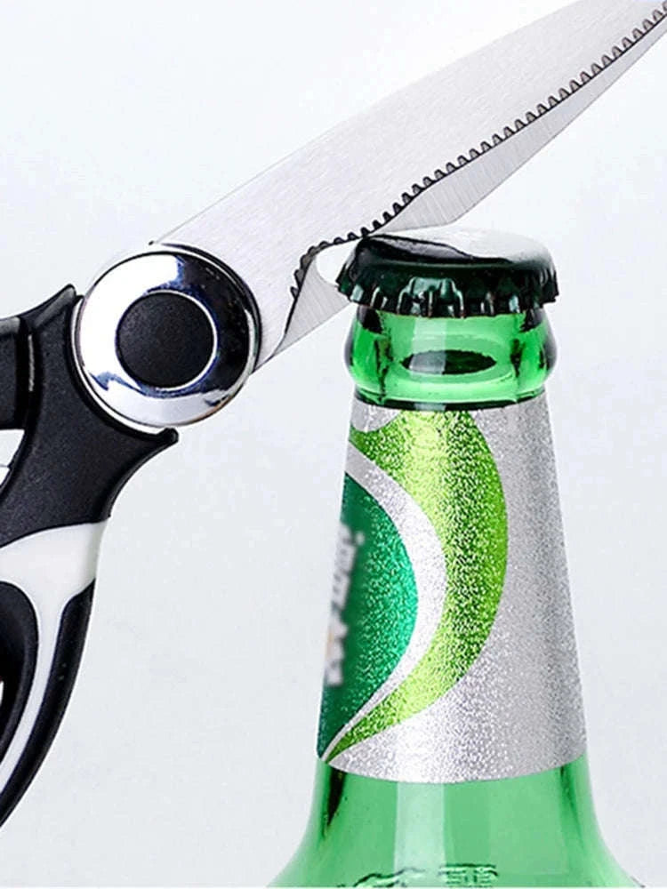 Multifunctional Kitchen Scissors for Faster Food Prep-Stainless stee