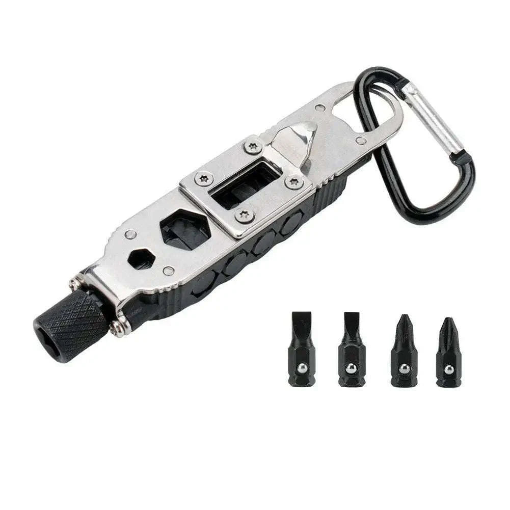 Multifunctional Mini Screwdriver Keychain Tool-1 PCS