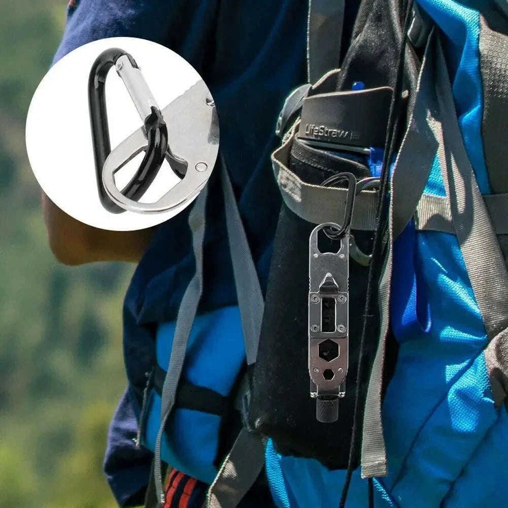 Multifunctional Mini Screwdriver Keychain Tool-1 PCS