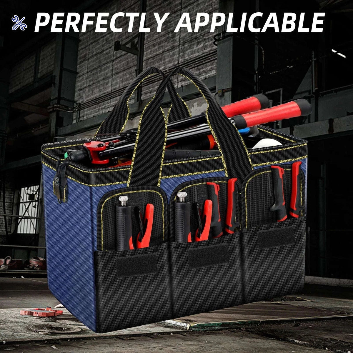 Multifunctional Tool Bags for Organized, Heavy-Duty Worksite Storage-3415