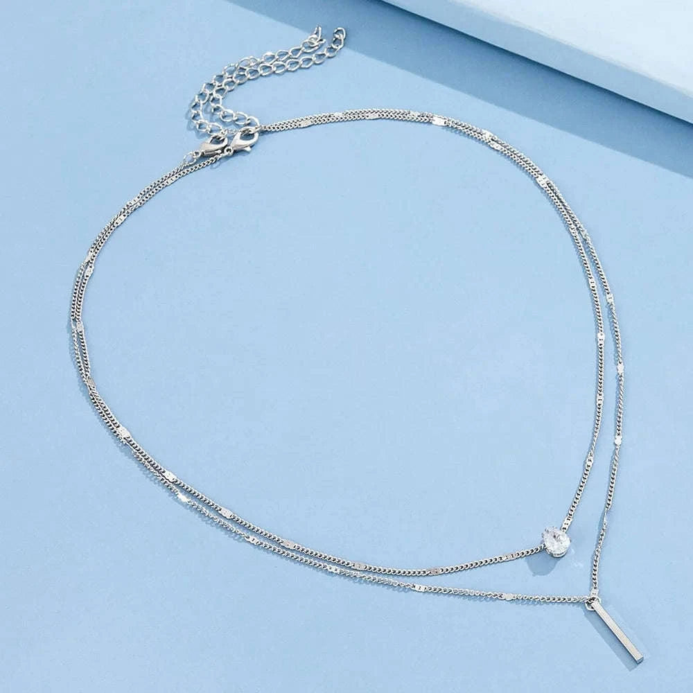 Multilayer Pendant Necklace for Women-1