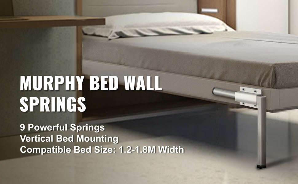 Murphy Bed Hardware Kit for Queen or King Wall Beds-Vertical / United States