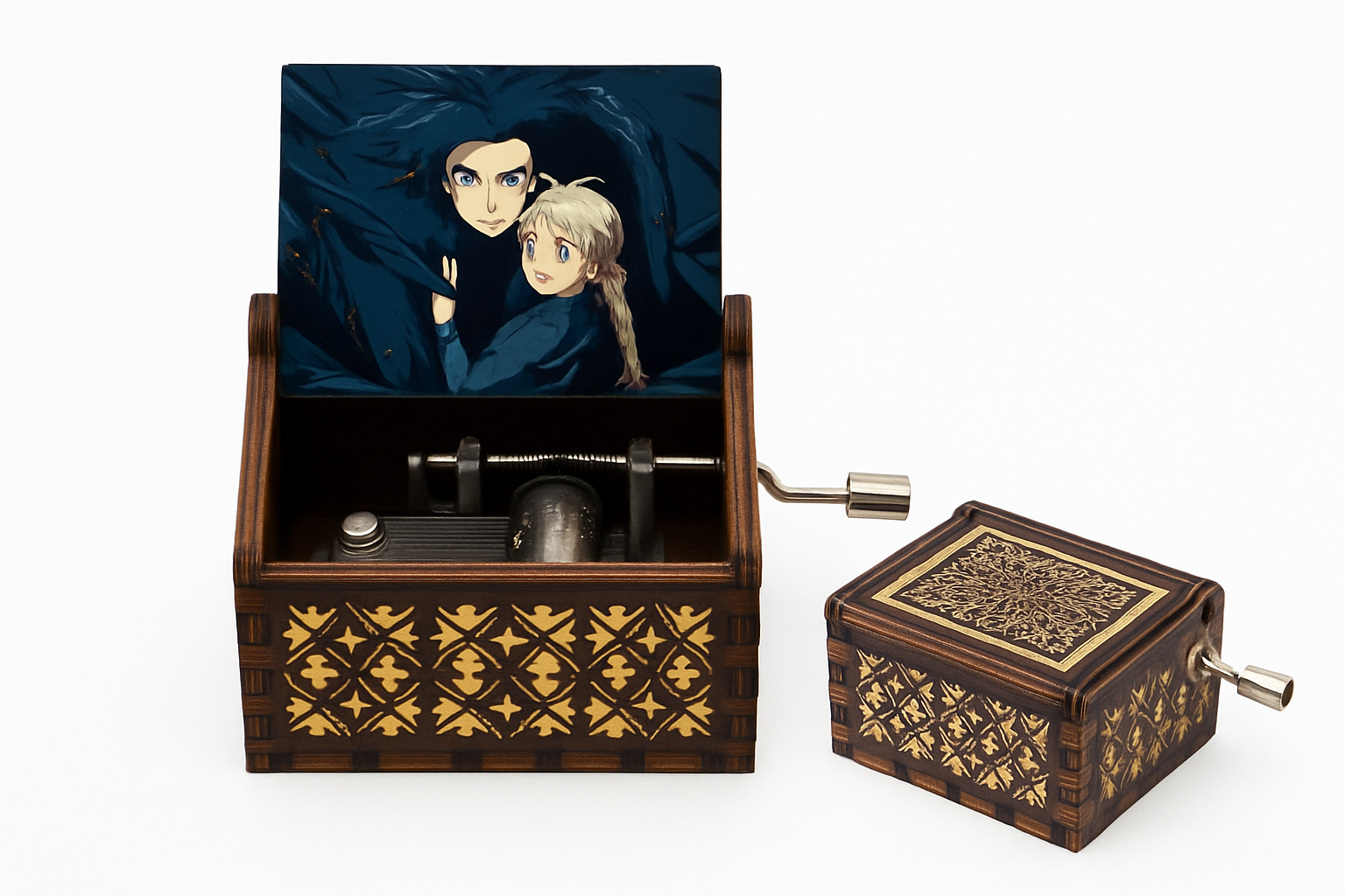 Anime Theme Music Box with Merry Go Round of Life Melody