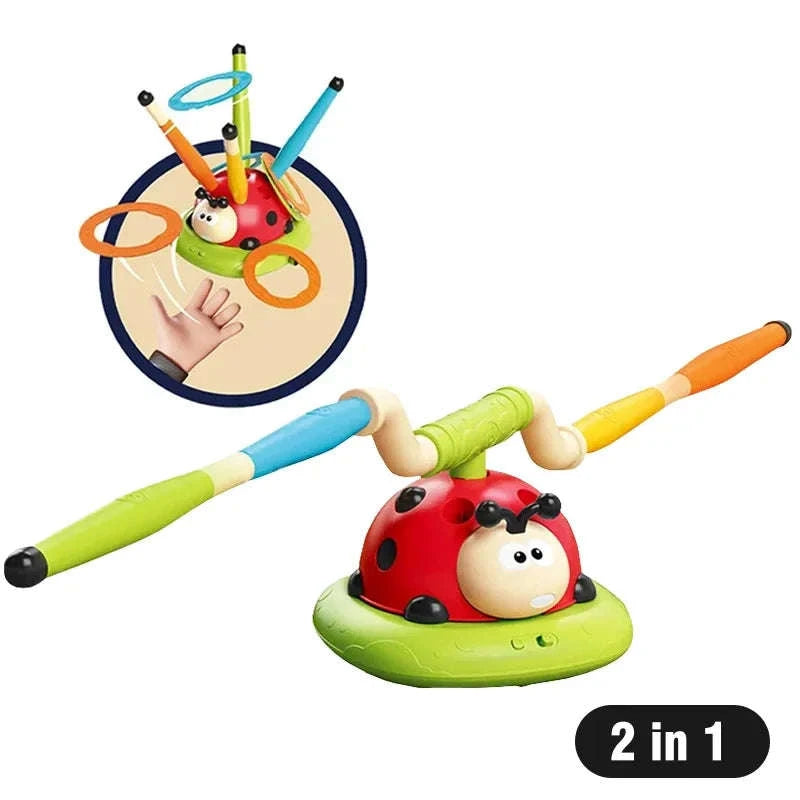Musical Jump Sports Toy 3‑in‑1 Multifunction Activity Set for Kids-5 in 1 / China Mainland