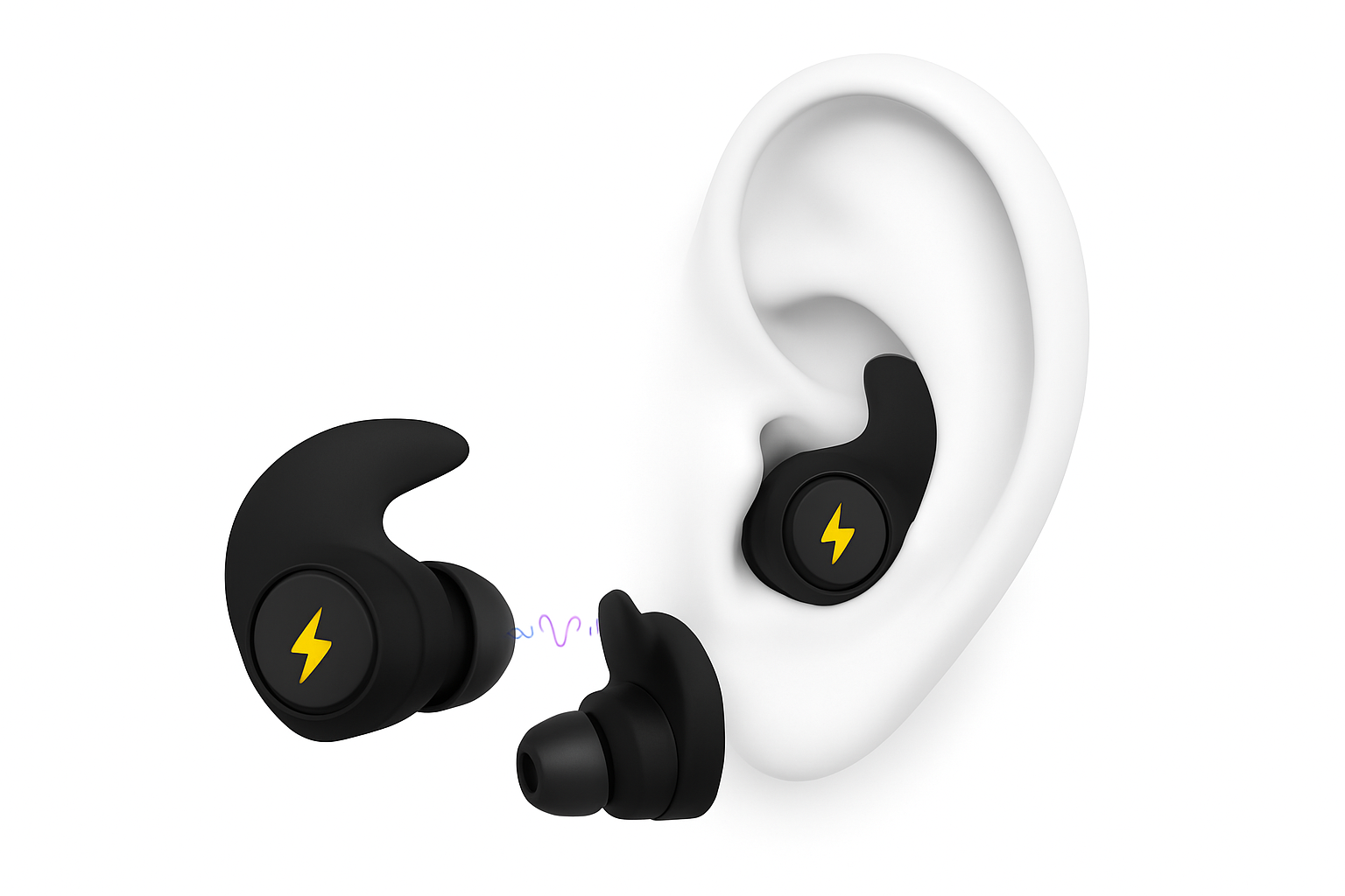 Bouchons d'oreilles insonorisants pour le sommeil avec réduction de bruit de 32 dB