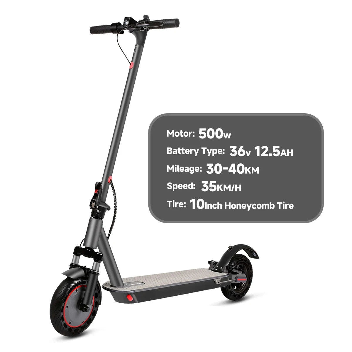 N7PRO Adult Electric Scooter-N7MAX 500W 36V 12.5Ah / france