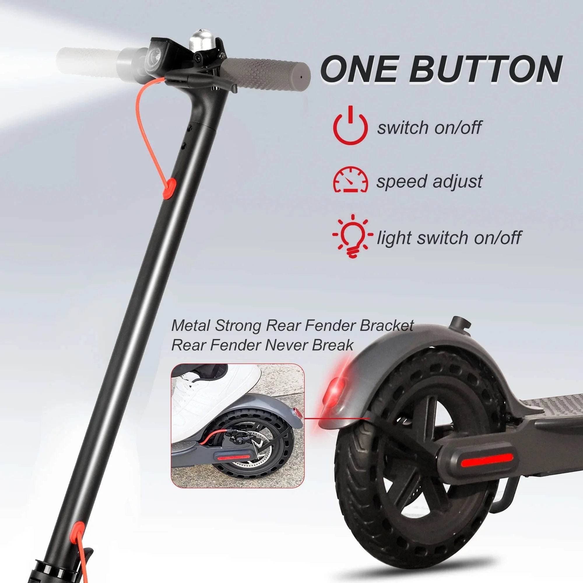 N7PRO Adult Electric Scooter-N7MAX 500W 36V 12.5Ah / france