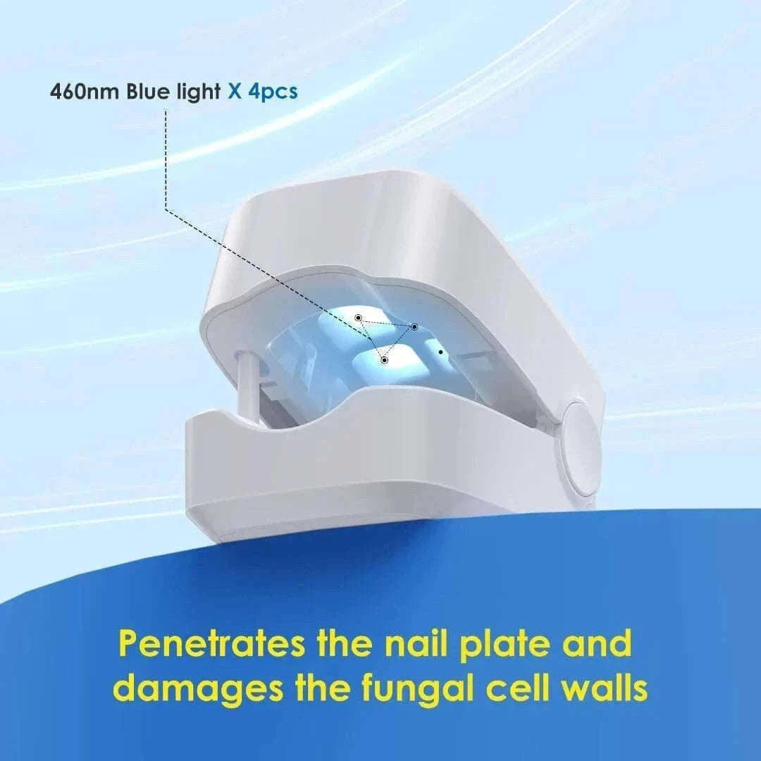 Nail Fungus Treatment Tool for Healthier-Looking Nails-White