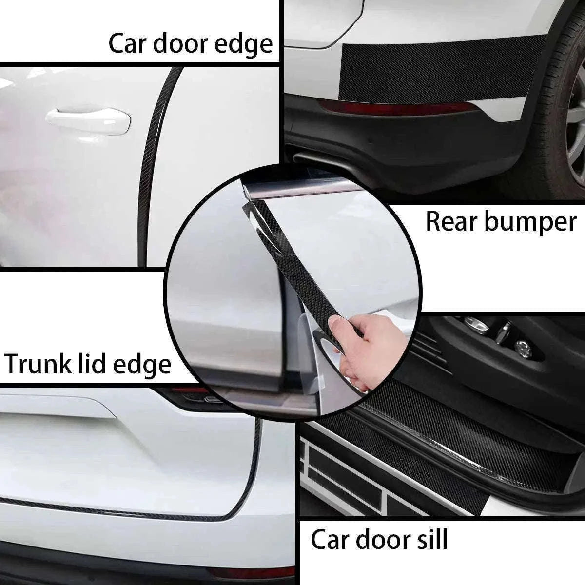 Nano Carbon Fiber Car 3D Protection Tape-10cm Wide Nano Fiber / 10m Long
