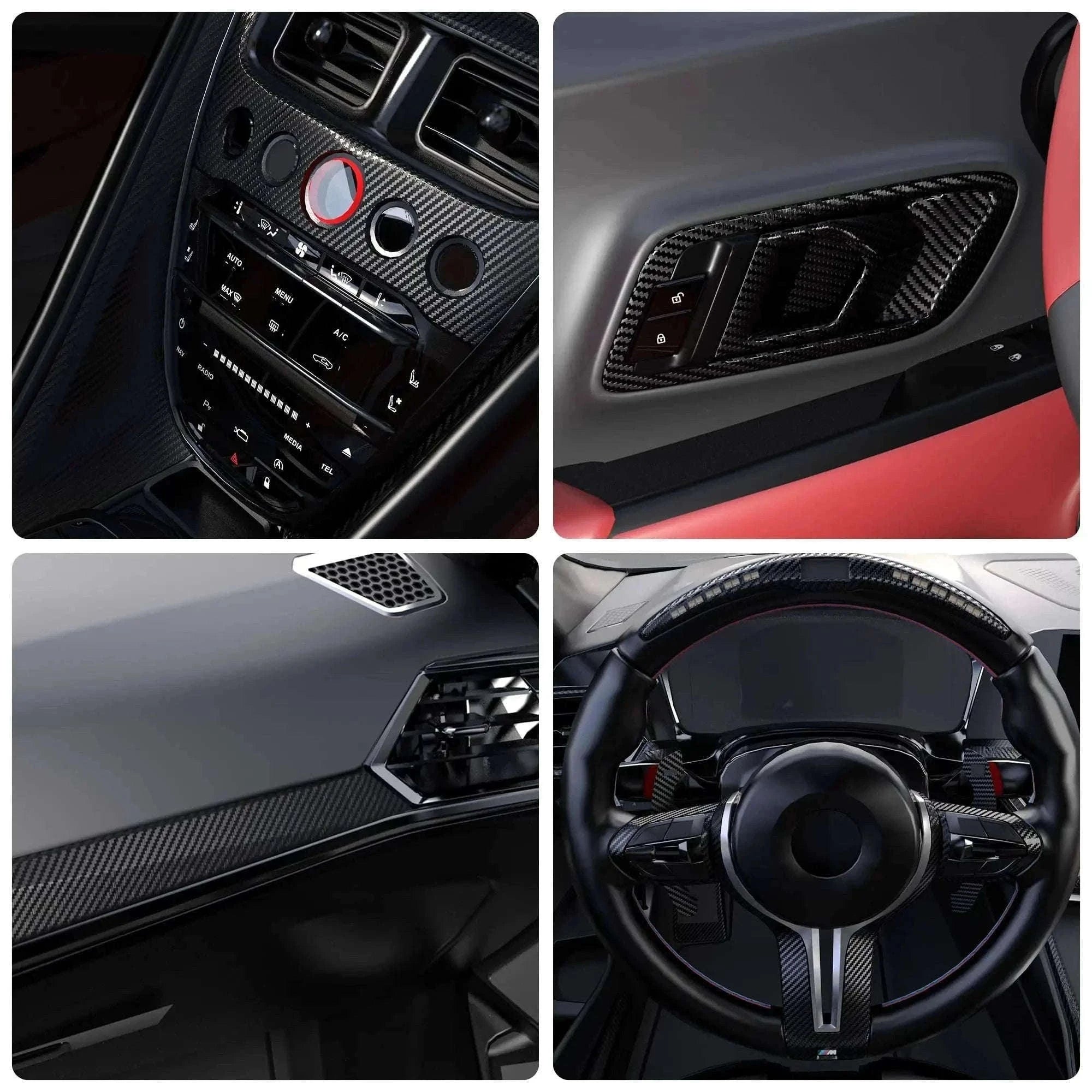 Nano Carbon Fiber Car 3D Protection Tape-10cm Wide Nano Fiber / 10m Long