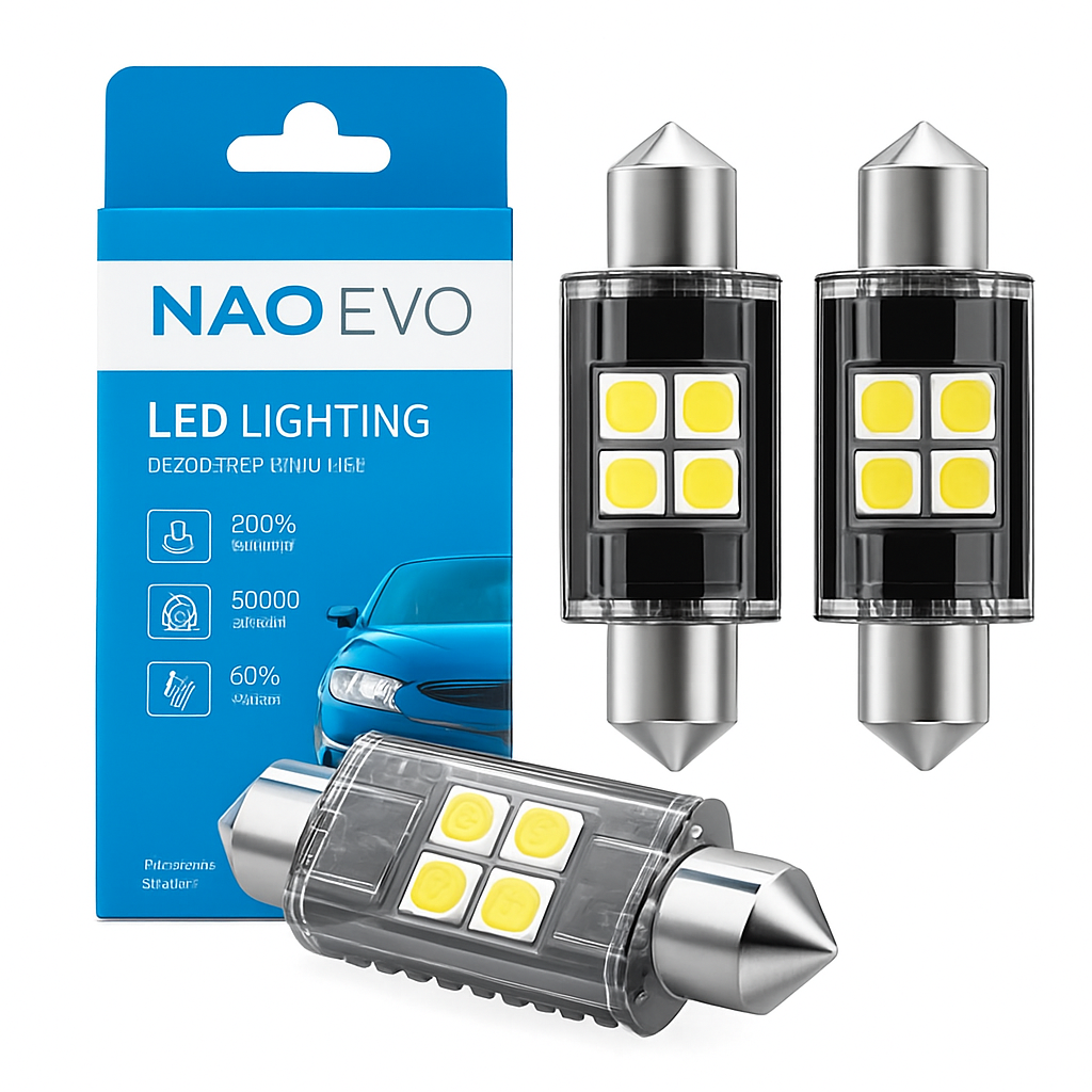 NAO C5W LED CANBUS без грешки Фестун 31mm 36mm 39mm 41mm 12V 3030 SMD C10W за вътрешно осветление на автомобил, четене, лампа за регистрационен номер
