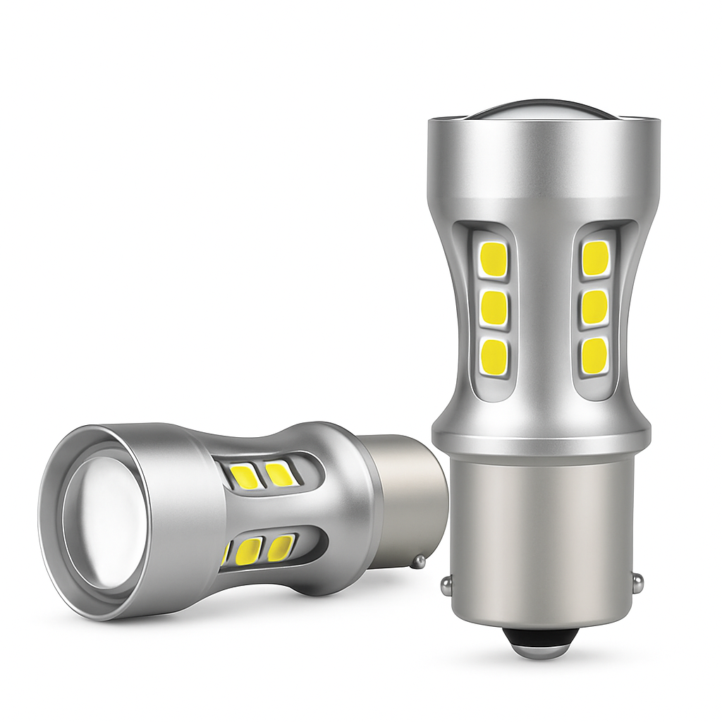 NAOEVO P21W LED автомобилна крушка W16W PY21W T20 BA15S T15 W21/5W 1300Lm BAY15D 1157 W21W BAU15S 7443 за Lada DRL крушка P21/5W 1156 3030 7440
