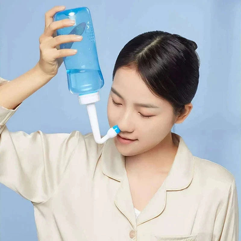 Nasal Irrigator Nose Wash Cleaner for Adults and Children-Manual 300ml